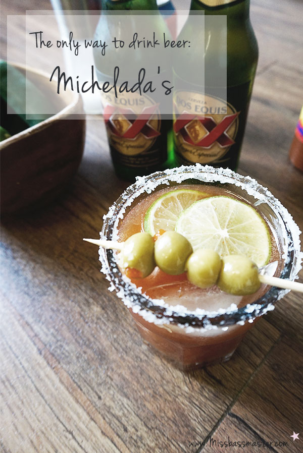 The only way to drink beer, a michelada recipe