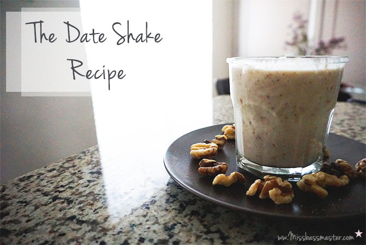 The Date Shake Recipe_Healthy and Easy
