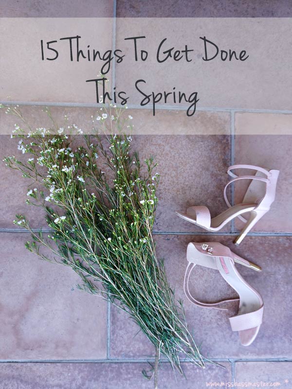 Spring Checklist