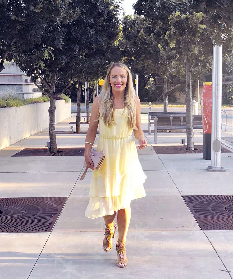 Yellow Dress from Target