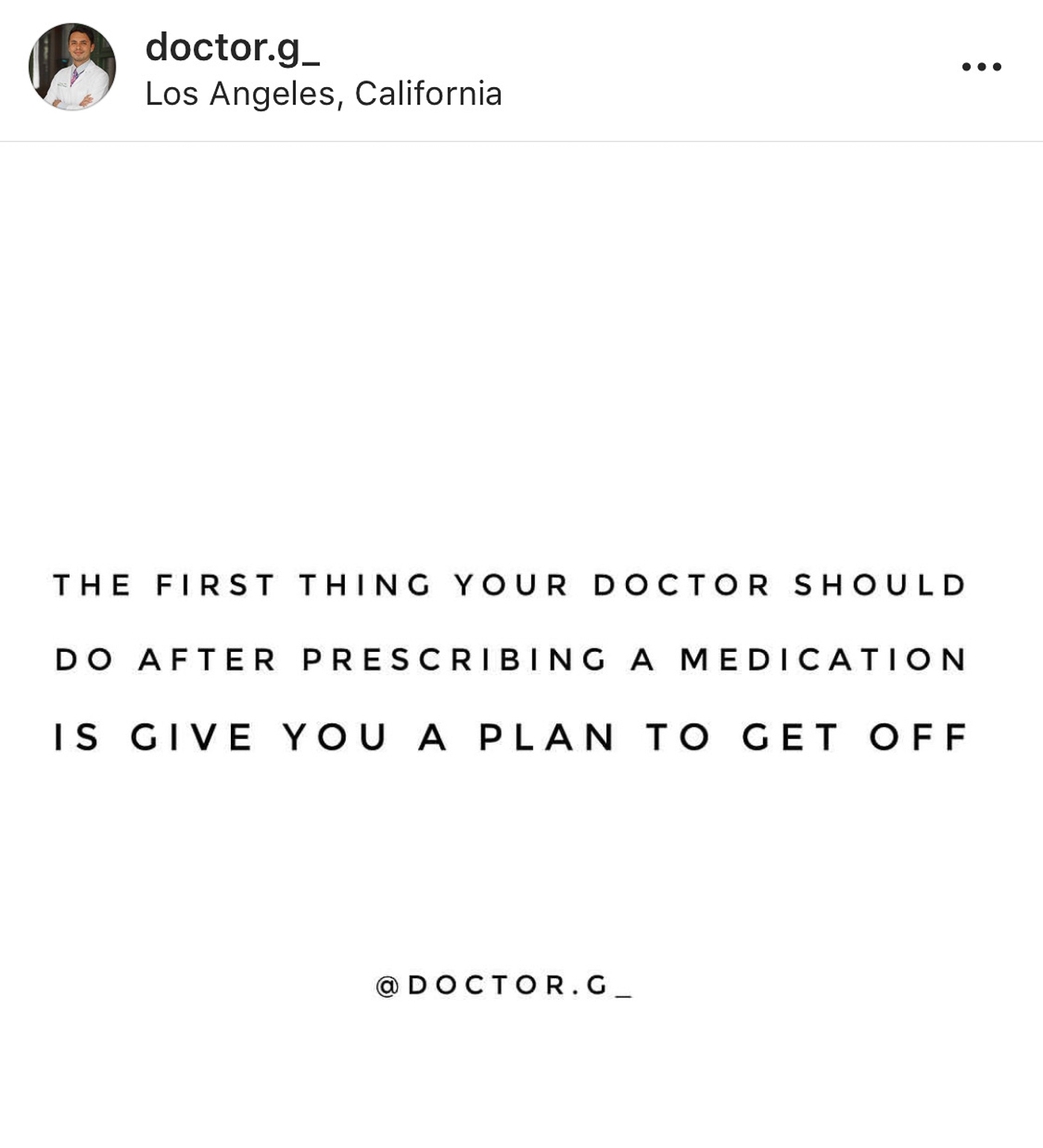 instagram Health Doctor