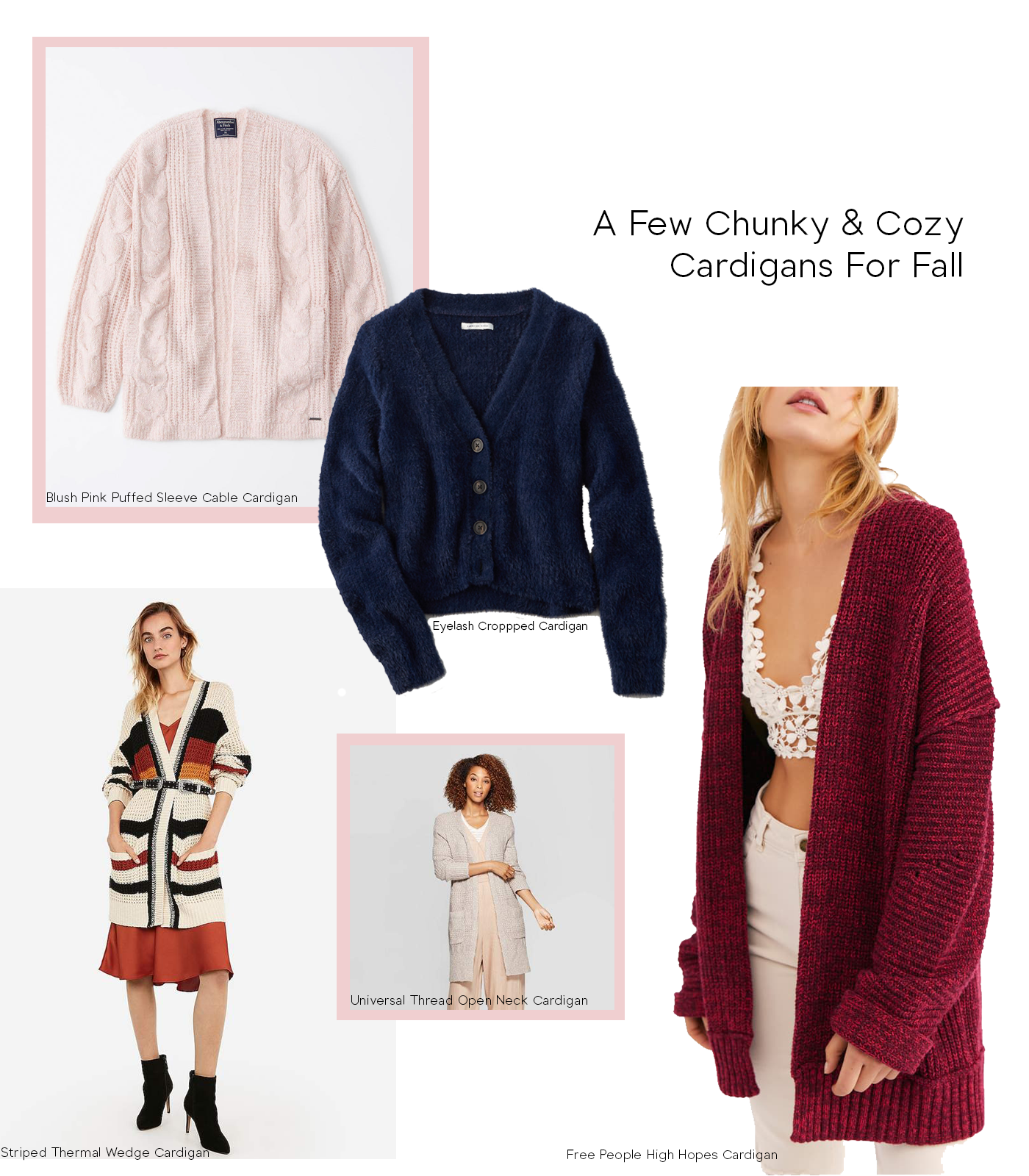 Perfect Cardigans For Fall Fashion