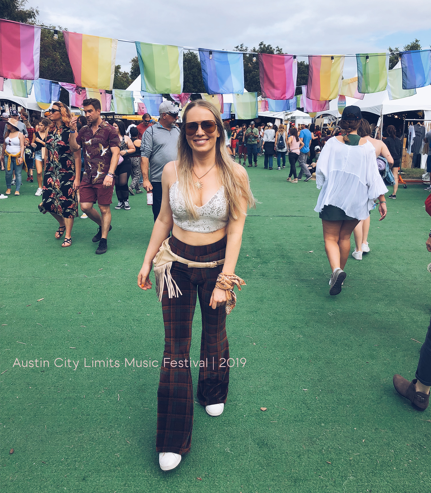 Festival Fashion at Austin City Limits Music Festival in Austin Texas