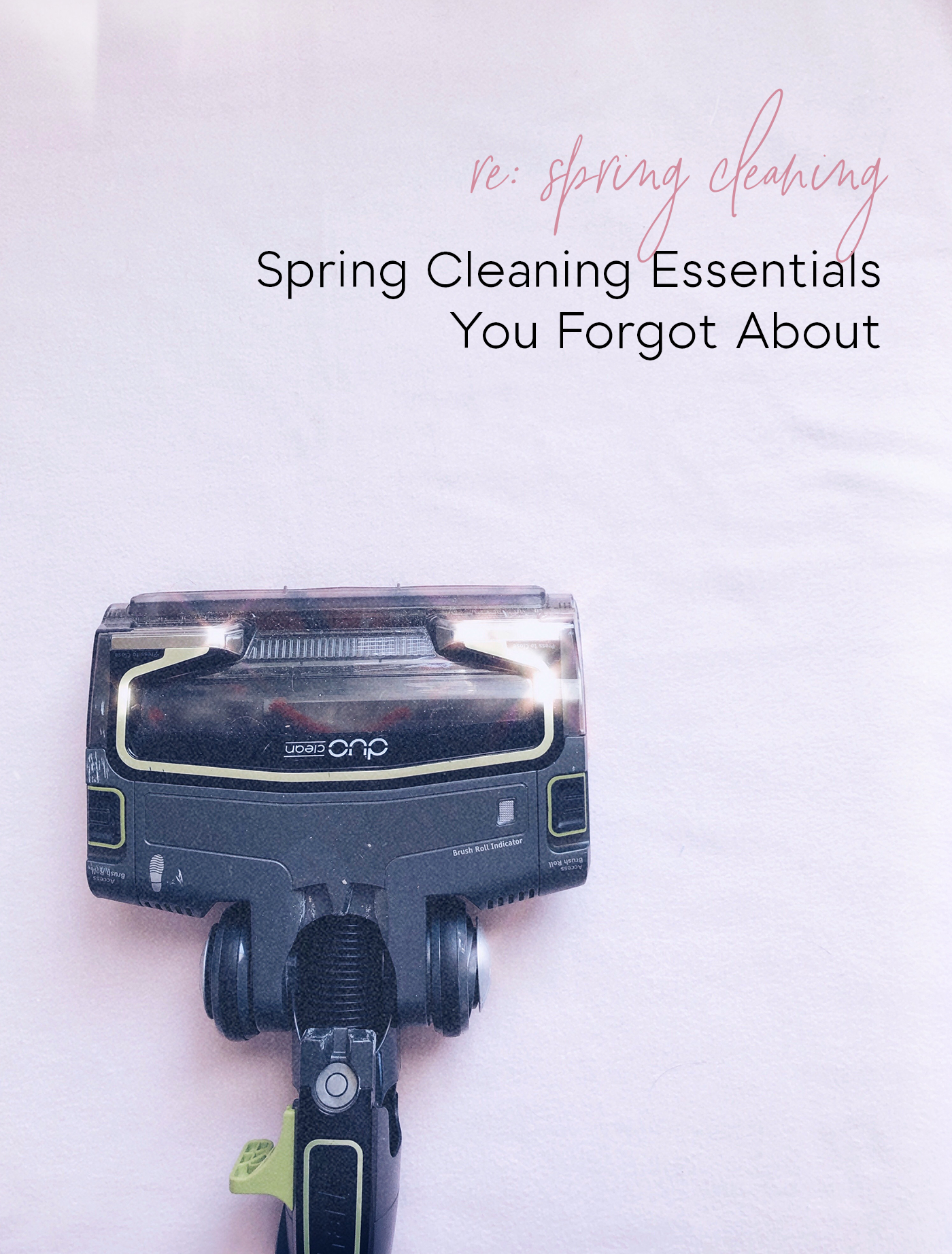 Spring Cleaning Essentials You Forgot About